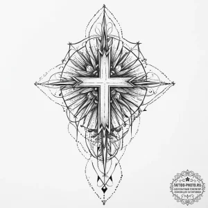 Tattoo design a woman's silhouette composed o... - эскиз тату (№1754097147_0, 02.08.2025 01:12) — tattoo-photo.ru