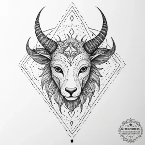 Tattoo design a dotwork pattern that subtly f... - эскиз тату (№1754099571_0, 02.08.2025 01:52) — tattoo-photo.ru