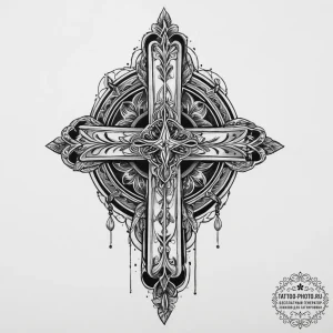 100. tattoo sketch: "bereginya" rune as a gua... - эскиз тату (№1754100790_0, 02.08.2025 02:13) — tattoo-photo.ru