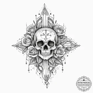 Tattoo sketch an abstract representation of s... - эскиз тату (№1754111067_0, 02.08.2025 05:04) — tattoo-photo.ru