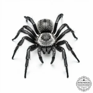 Tarantula - эскиз тату (№1754265397_0, 03.08.2025 23:56) — tattoo-photo.ru