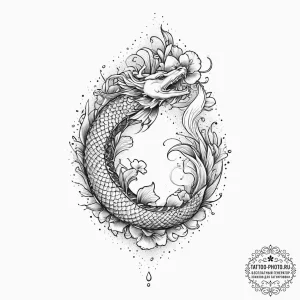 Tattoo sketch a single, perfectly formed tear... - эскиз тату (№1754314695_0, 04.08.2025 13:38) — tattoo-photo.ru