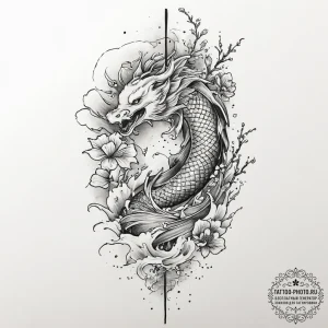 Tattoo design a fading abstract battlefield s... - эскиз тату (№1754396224_0, 05.08.2025 12:17) — tattoo-photo.ru