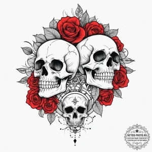 Sea, tattoo drawing outline, chicano tattoo s... - эскиз тату (№1754430976_0, 05.08.2025 21:56) — tattoo-photo.ru