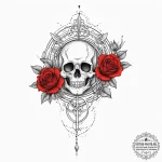 Tattoo sketch a subtle representation of inne… — эскиз тату (№1754437997_0, 05.08.2025 23:53) — tattoo-photo.ru