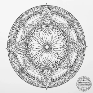 Tattoo design two distant islands connected b... - эскиз тату (№1754502026_0, 06.08.2025 17:40) — tattoo-photo.ru