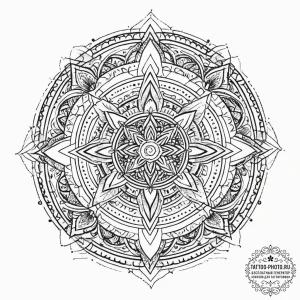Tattoo sketch a glowing "loading zone" portal... - эскиз тату (№1754510830_0, 06.08.2025 20:07) — tattoo-photo.ru