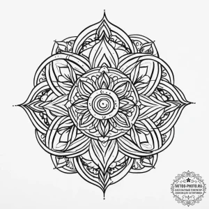 Tattoo design an abstract interpretation of "... - эскиз тату (№1754583533_0, 07.08.2025 16:18) — tattoo-photo.ru