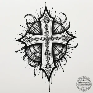 Tattoo sketch a simple bed with two pillows.,... - эскиз тату (№1754608364_0, 07.08.2025 23:12) — tattoo-photo.ru