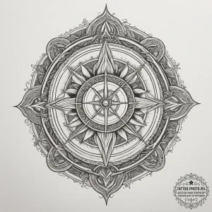 Tattoo sketch an abstract visualization of «i… — эскиз тату (№1754651739_0, 08.08.2025 11:15) — tattoo-photo.ru