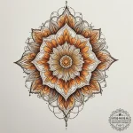 Tattoo sketch a vibrant burst of color from a… — эскиз тату (№1754664216_0, 08.08.2025 14:43) — tattoo-photo.ru