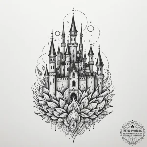 Tattoo sketch an abstract representation of a... - эскиз тату (№1754674540_0, 08.08.2025 17:35) — tattoo-photo.ru