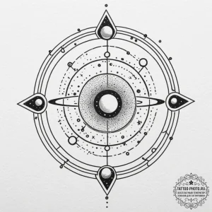 Tattoo design a blackwork tattoo of the rulin... - эскиз тату (№1754693841_0, 08.08.2025 22:57) — tattoo-photo.ru