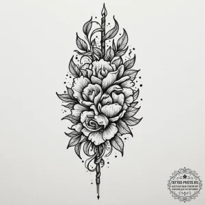 Tattoo design a single, minimalist zipper tha... - эскиз тату (№1754714942_0, 09.08.2025 04:49) — tattoo-photo.ru