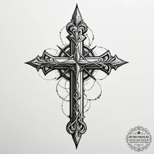 Tattoo sketch an abstract representation of a... - эскиз тату (№1754719673_0, 09.08.2025 06:07) — tattoo-photo.ru