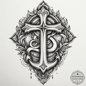 Tattoo design 'lag' with wavy, distorted text... - эскиз тату (№1754724398_0, 09.08.2025 07:26) — tattoo-photo.ru