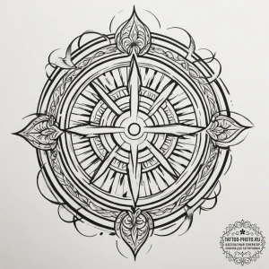 Tattoo design a laser beam cutting through a... - эскиз тату (№1754735073_0, 09.08.2025 10:24) — tattoo-photo.ru