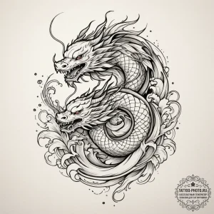 Tattoo design a cyberpunk cityscape made of s... - эскиз тату (№1754737262_0, 09.08.2025 11:01) — tattoo-photo.ru