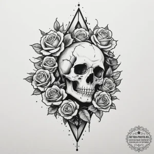 Tattoo design a silhouette of a man conquerin... - эскиз тату (№1754746954_0, 09.08.2025 13:42) — tattoo-photo.ru