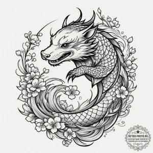 Badger, tattoo flash sheet design, fine lines... - эскиз тату (№1754781966_0, 09.08.2025 23:26) — tattoo-photo.ru