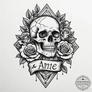 Tattoo sketch a "game saved" icon with a flop... - эскиз тату (№1754782364_0, 09.08.2025 23:32) — tattoo-photo.ru