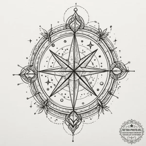 Tattoo sketch a constellation formed by the b... - эскиз тату (№1754795699_0, 10.08.2025 03:14) — tattoo-photo.ru