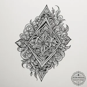Tattoo sketch a stylized "continue" button wi... - эскиз тату (№1754798456_0, 10.08.2025 04:00) — tattoo-photo.ru