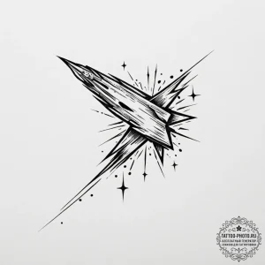 Comet - эскиз тату (№1754809493_0, 10.08.2025 07:04) — tattoo-photo.ru