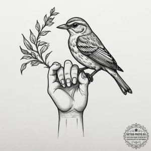 Tattoo sketch: a close-up of lada's hand gent... - эскиз тату (№1754810269_0, 10.08.2025 07:17) — tattoo-photo.ru