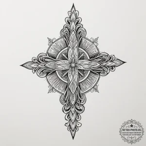 Tattoo design a subtle depiction of a persona... - эскиз тату (№1754826431_0, 10.08.2025 11:47) — tattoo-photo.ru