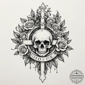 Tattoo sketch an olive branch symbolizing pea... - эскиз тату (№1754835460_0, 10.08.2025 14:17) — tattoo-photo.ru