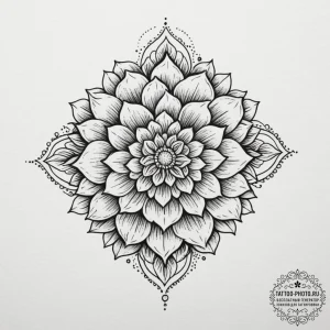 Tattoo design a delicate rendering of a perso... - эскиз тату (№1754840453_0, 10.08.2025 15:40) — tattoo-photo.ru