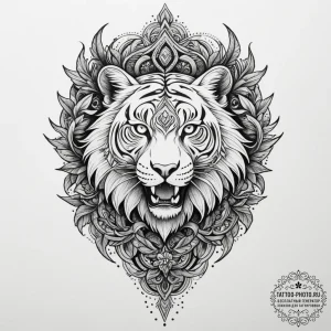 р“сђсѓрїрїр° 10: animalistic power (рўрёр»р°... - эскиз тату (№1754840859_0, 10.08.2025 15:47) — tattoo-photo.ru