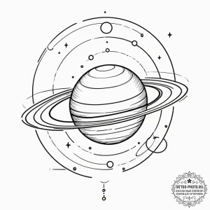 Tattoo sketch a delicate celestial object (e.... - эскиз тату (№1754849442_0, 10.08.2025 18:10) — tattoo-photo.ru
