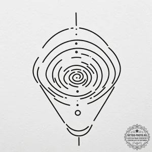 Tattoo design a 'wifi signal' on one, 'connec... - эскиз тату (№1754854255_0, 10.08.2025 19:30) — tattoo-photo.ru