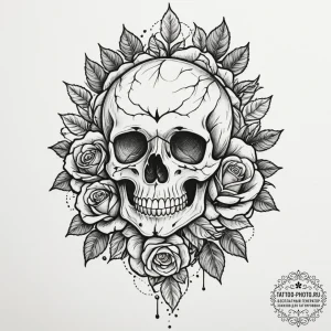 Tattoo sketch a tree with leaves for each sea... - эскиз тату (№1754856840_0, 10.08.2025 20:14) — tattoo-photo.ru