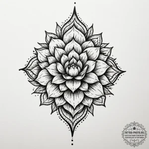 Tattoo design a dark, shadowy silhouette with... - эскиз тату (№1754858228_0, 10.08.2025 20:37) — tattoo-photo.ru