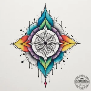 Elder, tattoo drawing outline, on a clean whi... - эскиз тату (№1754863251_0, 10.08.2025 22:00) — tattoo-photo.ru