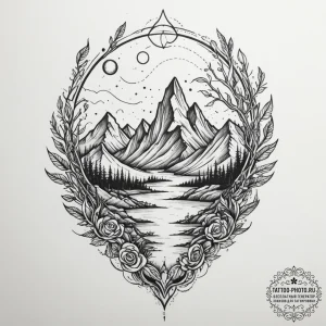 р“сђсѓрїрїр° 8: game world elements & environ... - эскиз тату (№1754867863_0, 10.08.2025 23:17) — tattoo-photo.ru