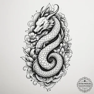 Ankh, ink illustration for tattoo, irezumi ja... - эскиз тату (№1754869675_0, 10.08.2025 23:47) — tattoo-photo.ru