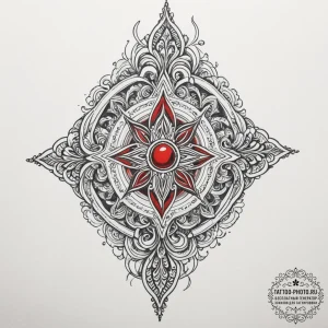 Tattoo design a single, powerful support beam... - эскиз тату (№1754929310_0, 11.08.2025 16:21) — tattoo-photo.ru