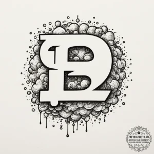 Tattoo design a pixelated speech bubble sayin... - эскиз тату (№1754930345_0, 11.08.2025 16:39) — tattoo-photo.ru