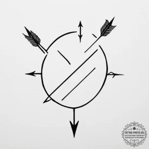 Tattoo sketch "i see" text for sagittarius, w... - эскиз тату (№1754931149_0, 11.08.2025 16:52) — tattoo-photo.ru