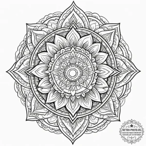 Tattoo sketch a soft focus effect on an abstr... - эскиз тату (№1754933728_0, 11.08.2025 17:35) — tattoo-photo.ru