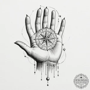 Tattoo design a realistic human hand holding... - эскиз тату (№1754936093_0, 11.08.2025 18:14) — tattoo-photo.ru