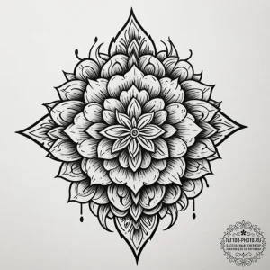 Tattoo sketch a delicate gradient from one co... - эскиз тату (№1754937861_0, 11.08.2025 18:44) — tattoo-photo.ru