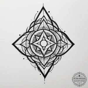 Tattoo design a subtle "pulse" or vibration e... - эскиз тату (№1754942598_0, 11.08.2025 20:03) — tattoo-photo.ru