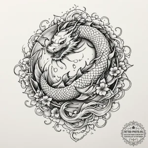 Tattoo sketch a sheet music segment that spel... - эскиз тату (№1754944601_0, 11.08.2025 20:36) — tattoo-photo.ru
