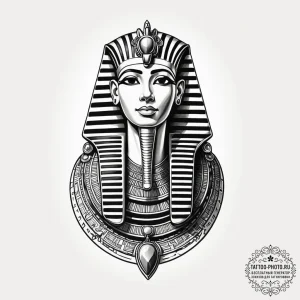 Egyptian sarcophagus - эскиз тату (№1754945207_0, 11.08.2025 20:46) — tattoo-photo.ru
