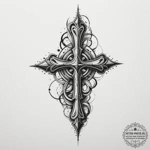 Tattoo design a subtle line following the cur... - эскиз тату (№1754945416_0, 11.08.2025 20:50) — tattoo-photo.ru